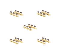 5 set 2 Pieces Guitar Tuning Pegs Accessories Modification Professional 3 Connections Tuner Peg Machine Head Instrument Components