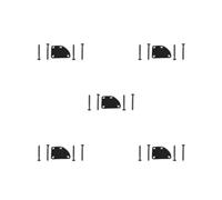 5 set 4 Holes Guitar Neck Plate Mounting with Screws Metal Instrument Repairing Board Accessory for Professional Musician Black