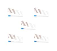 5 Set 5pcs 3D Printer Nozzle Head Cleaning Needle Stainless Steel Extruder Head Cleaning Tool 0.8mm Gold
