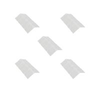 5 set 8pcs Alto Saxophone Sax Mouthpiece Patches Pads Cushions 0.3mm White
