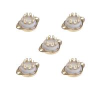 5 set 8pin PCB mounting Vacuum tube socket GZC8-Y-3-G for KT88/6550/EL346P6P