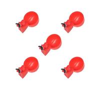 5 set Automatic Watering Cups Poultry Drinker Waterer Chicken Duck Quail Pigeon