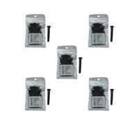 5 set Badminton Racket Grommets Black Universal Badminton Racquet Grommets Eyelets 2.1 mmx13 mm 2.1x13 mm