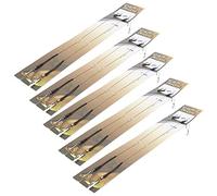 5 Set Carp Fishing Hair Rigs Line, Fishing Hook Rigs with Metal Hooks, Bait Thread Hook for Big Fish, Strong Load Bearing Capacity, Fishing Accessory (11#)