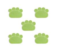 5 set Cat Litter Mat Ultimate Litter Trapping Solution For Furry Friend No Displacement Cat Litter Trapping Mat Litter Box Mat Green