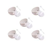 5 Set Empty Portable DIY Makeup Powder Case Refillable Convenient for Home Outdoor A Set A