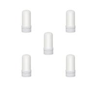 5 Set Faucet Water Filter Cartridge Physical Filtration for Kitchen Sink Update White
