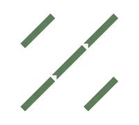 5 set Flood Sandbag Window Door Home Flood Barriers for Flooding Flooding Control 150cmx19cm, Green, 150x19cm