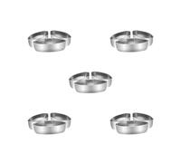 5 set Food Steamer Box Tray Set Multiuse Fan Shaped Food Pan Steamer Insert for Pot