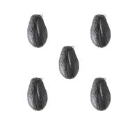 5 Set Fruit Coin Purse Portable with Zipper Change Pouch for Street Travel Party