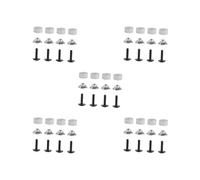 5 set Hockey Visor Hardware Kit Visor Accessories M4 Screws Replacement Repair Kit