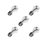 5 set Lightweight Practice Trumpet Straight Mute Silencer Sourdine Brass Musica Silver