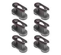 5 Set Master Link Chain, 415 Carbon Steel Master Link Polished Motorized Bike Parts for 2 Stroke Motorcycle Motorized Bike