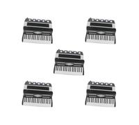 5 set Miniature Accordion Model Mini Toys Tiny Things Gifts Ornaments Music Lovers