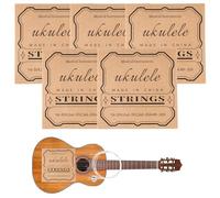 5 Set Nylon Ukulele Strings Ukulele Accessories Concert Ukuleles Strings for Soprano Concert and Tenor Ukele 21 23 26 Inch