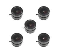 5 set of 1/3" 2.8mm 3 Megapixel F1.2 CS Mount IR Fixed Iris Lens for CCTV IP Camera