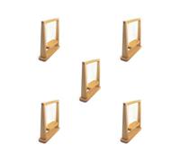 5 set of 1/6 1/12 Dollhouse Furniture Miniature Wooden Swing Leisure Hammock Kids Toy