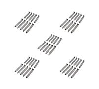 5 set of 10 Pieces Hard Steel Dust Filter Blanking Plate PCI Slot Cover for PC Case