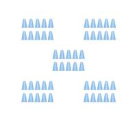 5 set of 10 Pieces Nib Caps Professional Capacitance Pen Tip Case Cover High Sensitivity Low Noise Large Resistance for Tablet Azure