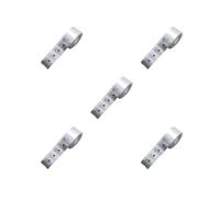 5 Set of 1000Pcs Eyeglasses Anti Slip Stickers Remove Without Residue Protective Film Square