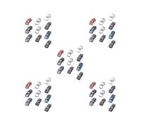 5 set of 10Pcs Model Car Handpainted for Sand Table Streetscape Railway Scenery 1/150