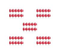 5 set of 10x Red Nipples Chicken Bird Pigeon Waterer Poultry Feed Butt Ball Drinking 3.4x0.3CM