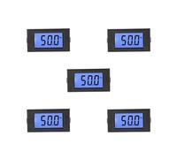 5 set of 1x Professional 10-199.9Hz LCD Digital Frequency Panel Meter Gauge Cymometer