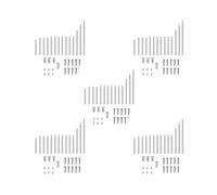 5 set of 34pcs Clarinet Fitting Repair Parts Screws Set Accessories