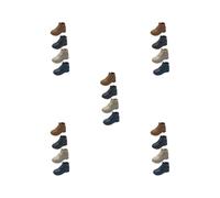 5 set of 4 Pieces 1:6 Shoes Miniature Model for 12in Male Action Figures Accessory D, Style D