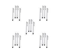 5 set of 4pcs Universal Touch Screen Stylus High Sensitivity Capacitive Pen Silver