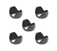 5 set of 52mm Screw Mount Reversible Tulip Flower Crown Petal Shaped Camera Lens Hood