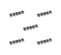 5 set of 5Pcs Plastic PCB Mount 5-Pin Stereo 3.5 mm Socket Audio Connector