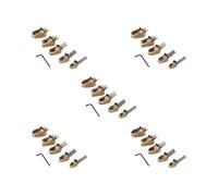 5 set of 5Pcs Violin Thumb Planer Brass DIY Violin Making Music Instrument Accesssory Bronze