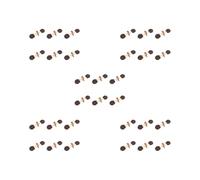 5 Set of 6 Sets Sew on Toggle Buttons Resin Horn Buttons for Winter Coat Bags Clothes Type C