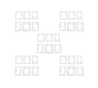 5 Set of 6Pcs Acrylic Quilting Template Kit DIY Sew Easy Fabric Frame Home Craft