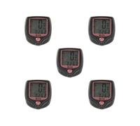 5 set of Bike Computer Road Bycicle Odometer Waterproof Elapsed Time Cycling Computer