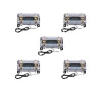 5 set of Car Speaker Digital Fuse 100A 1 Way Distribution Holder Golden Plate Durable