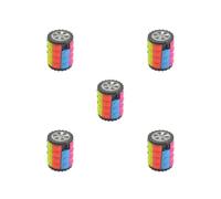 5 set of Cylinder Magic Cube Twist Puzzle Intelligence Toys Kids Adults Gift 4x4