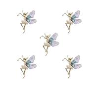 5 set of Dancing Girl Brooches Angel Girl Brooch Pins for Women Girls Office Bouquet