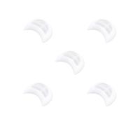 5 Set of DIY Moon Shape Dish Tray Fruit Baking 3D Silicone Mold Mould Cake Tools