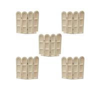 5 set of Dollhouse Folding Screen Retro for Reception Room Life Scene Kids Play Toy