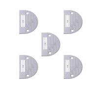 5 Set of E Type Needle Throat Plate for Industrail Single Needle Sewing Machine E24, Silver