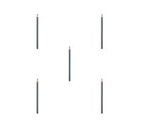 5 set of Eyebrow Pencil Sweat Waterproof Eyebrow Supplies Set for Marking Eye Brow Gray, 7.09x0.35x0.35 inch