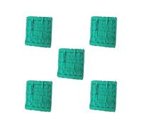 5 set of Giant Checkers Board Game Mat 3 in 1 Game Mat Rug Game Mat Toe Board green