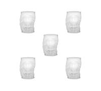 5 Set of Girl Vase Silicone Mould Epoxy Resin Flower Pot Clay Cute DIY Art Pen Holder 7.5 cmx7.5 cmx10 cm 7.5x7.5x10 cm
