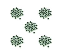5 Set of Glow in The Dark Eyes Sticky Self Adhesive for Crafts Handmade DIY Soft Toys 12 mm 50pcs Black White 12 mm 50 pcs