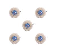 5 set of Grinding Nylon Wheel Brush Wire Brush Wheel Cup Brush for Polishing 120 Grit