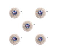 5 set of Grinding Nylon Wheel Brush Wire Brush Wheel Cup Brush for Polishing 180 Grit