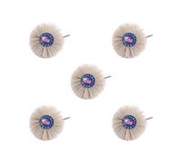 5 set of Grinding Nylon Wheel Brush Wire Brush Wheel Cup Brush for Polishing 320 Grit
