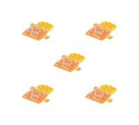 5 set of Guessing Game Puzzle Game Funny Reasoning Game for Boys Family Game Children Yellow 11.3x12.5x2.5 cm